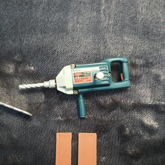 Imperial Toys Skil Sharp Workshop Power Tools Mini Wind Up Motor Vintage 1988 - Picture 5 of 10